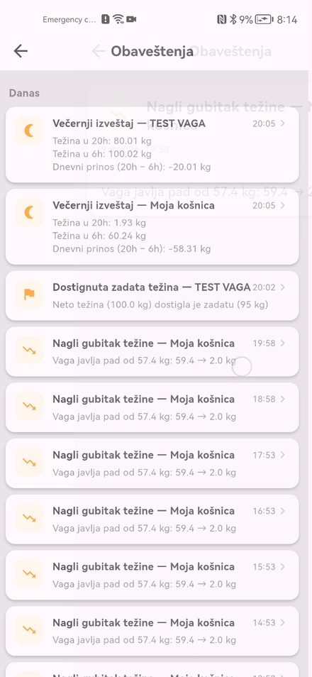 Obaveštenja