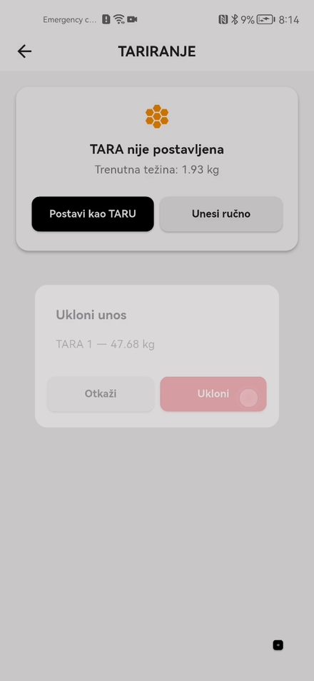 Tariranje
